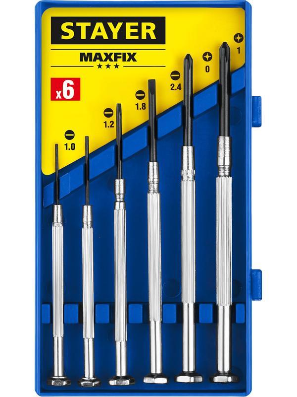 STAYER 6 предм., часовые отвертки (2560-H6)