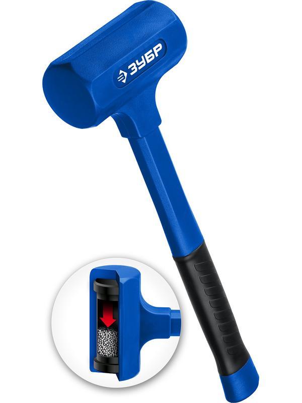 ЗУБР БМО, 57 мм, 1350 г, безынерционный молоток, Профессионал (2049-1350)