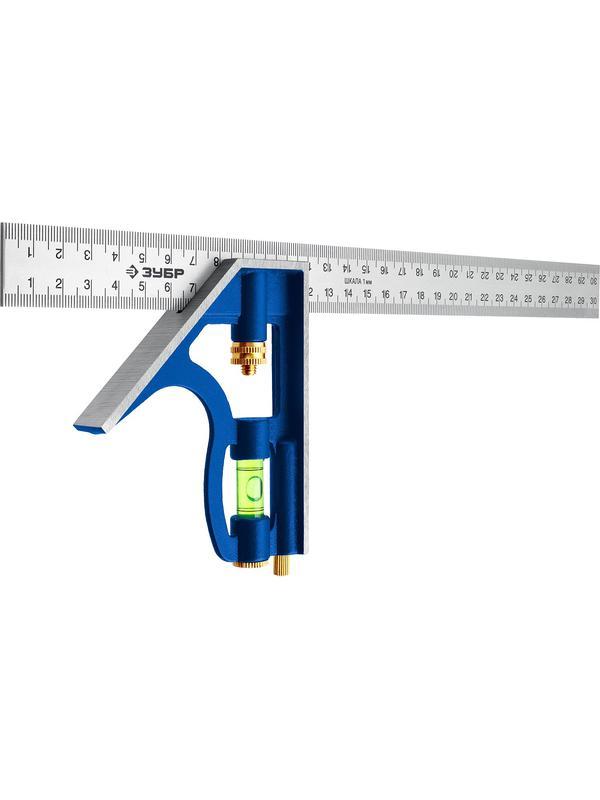 ЗУБР 300 мм, комбинированный угольник, Профессионал (3436)