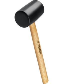 ЗУБР 680 г, чёрная, резиновая киянка (2050-75)