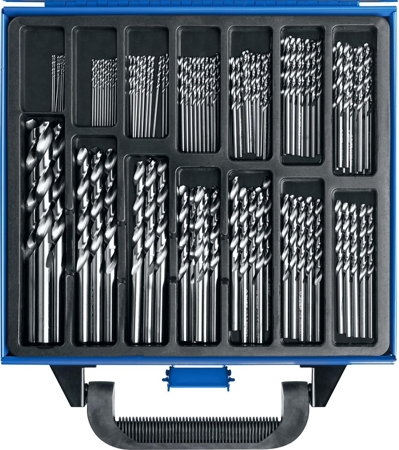 ЗУБР ПРОФ-А, 99 шт, (1-10 мм), сталь Р6М5, класс А, мет.бокс, набор сверл по металлу, Профессионал (29625-H99)