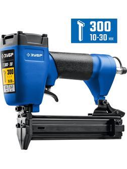 ЗУБР Т300-30 пневматический нейлер для гвоздей 18Ga, тип 300 (10-30 мм), Профессионал (31932)