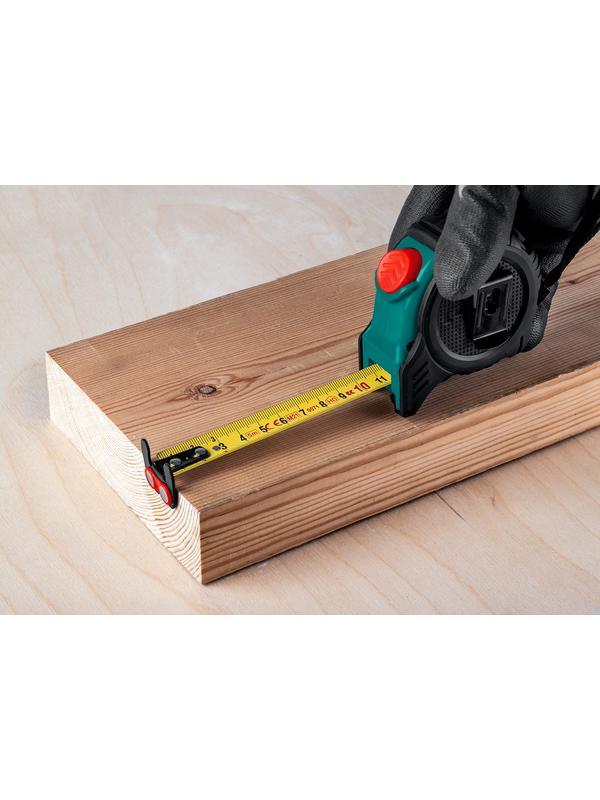 KRAFTOOL AutoStop, 10 м х 25 мм, рулетка с автостопом (3412-10-25)