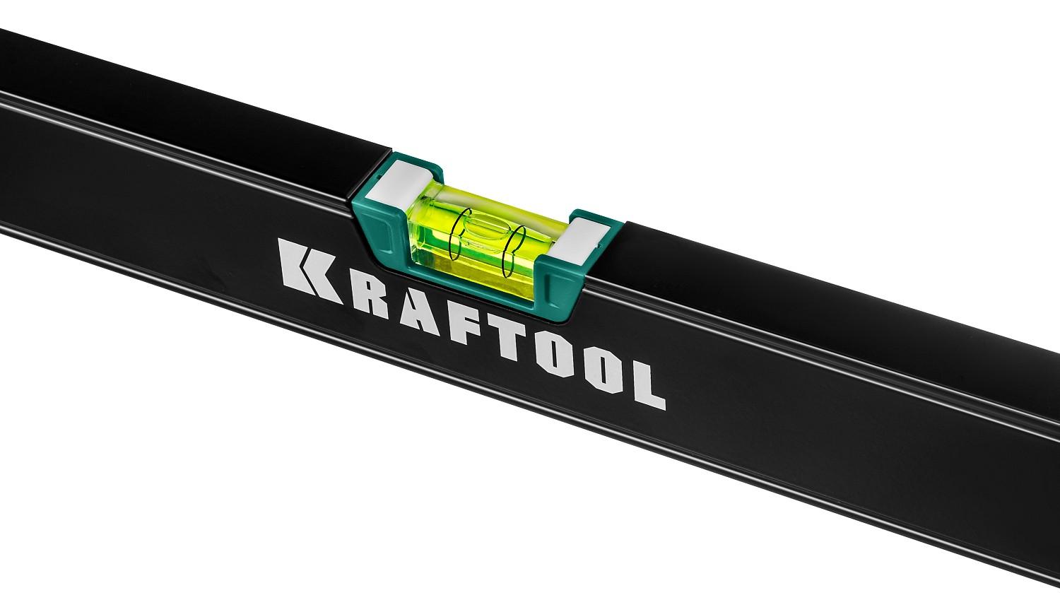KRAFTOOL 1000 мм, усиленный профиль, с зеркальным глазком, магнитный уровень (34785-100)