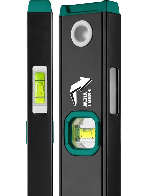 KRAFTOOL 1000 мм, усиленный профиль, с зеркальным глазком, магнитный уровень (34785-100)