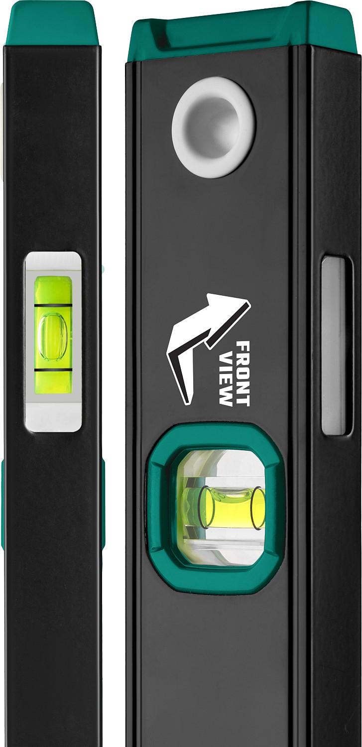 KRAFTOOL 1200 мм, усиленный профиль, с зеркальным глазком, магнитный уровень (34785-120)