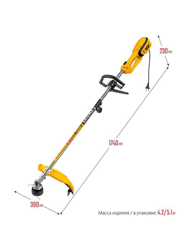 STEHER 1300 Вт, ш/с 38 см, сетевая коса (SEH-38-1300)