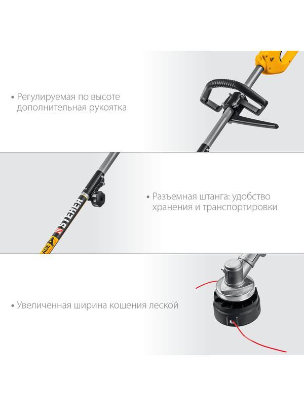 STEHER 1300 Вт, ш/с 38 см, сетевая коса (SEH-38-1300)