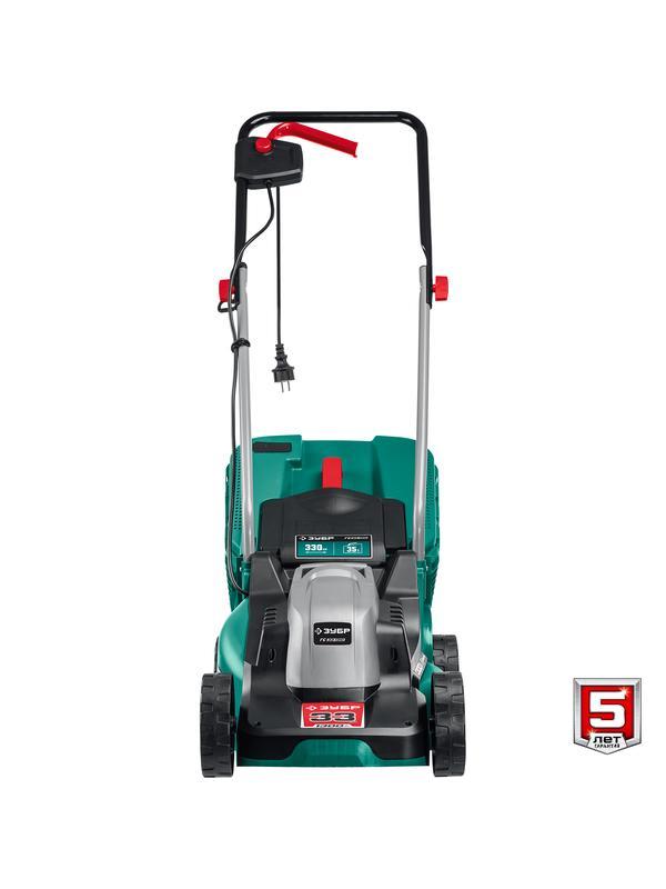 ЗУБР 1300 Вт, ш/с 33 см, сетевая газонокосилка (ГС-33-1310)