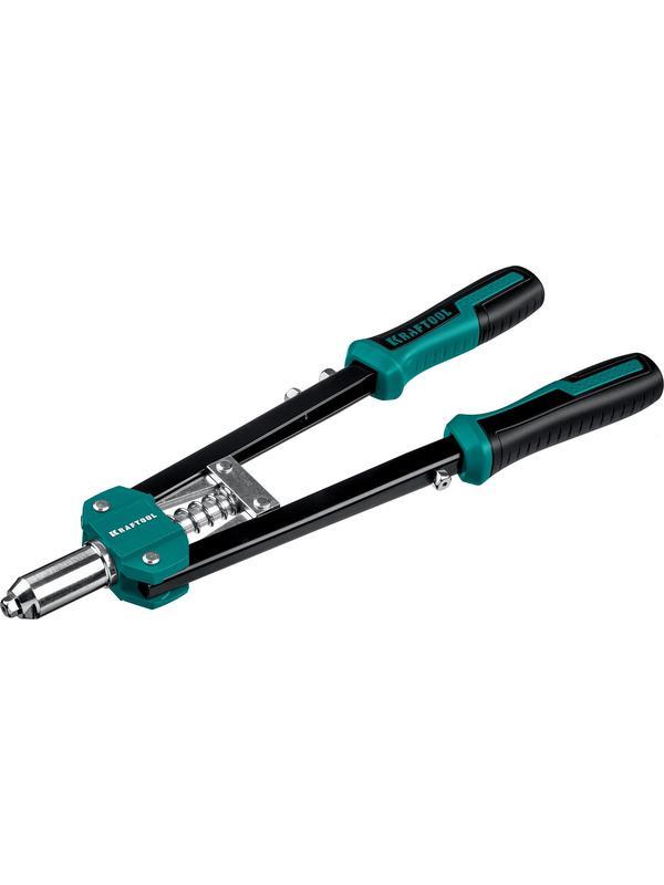 KRAFTOOL GRAND-48, 2.4 - 4.8 мм, 410 мм, усиленный двуручный заклёпочник (31175)