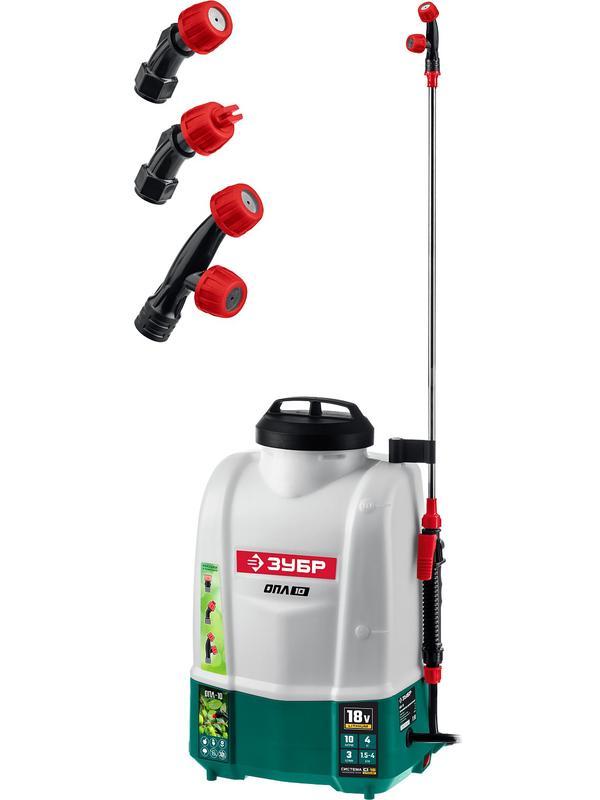 ЗУБР 10 л, аккумуляторный опрыскиватель (ОПЛ-10)