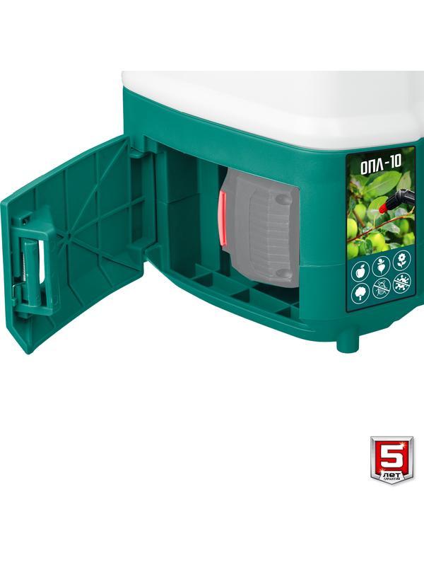 ЗУБР 10 л, аккумуляторный опрыскиватель (ОПЛ-10)