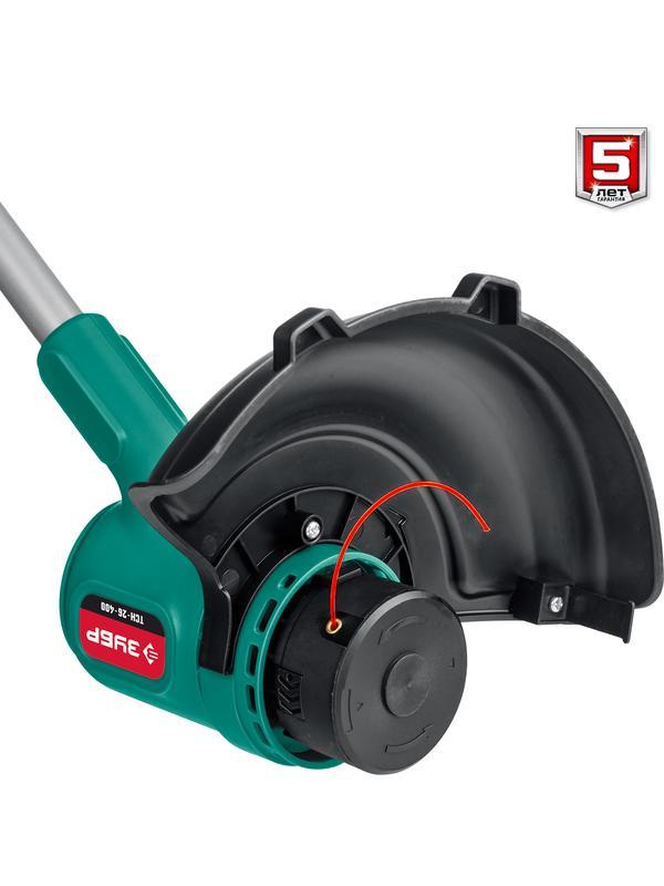 ЗУБР 400 Вт, ш/с 26 см, сетевой триммер (ТСН-26-400)