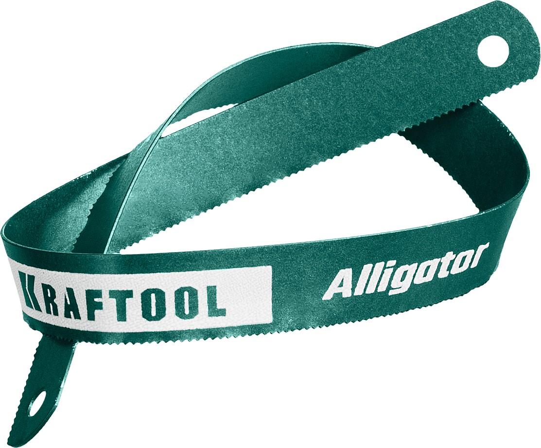 KRAFTOOL Alligator-18, 18 TPI, 300 мм, биметталическое гибкое полотно по металлу (15942-18-1)