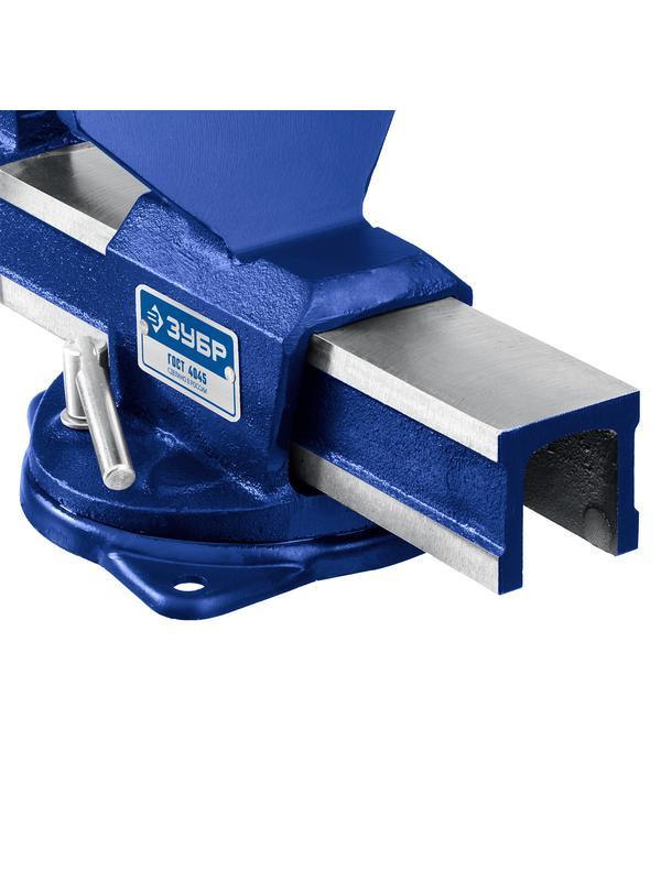 ЗУБР Урал, 3 кг, слесарные тиски, Профессионал(32602-80)