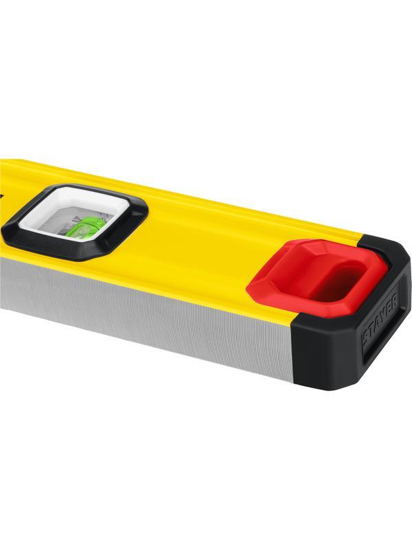 STAYER PRO STABIL, 2000 мм, усиленный профиль, уровень с поворотным глазком, Professional (3471-200)