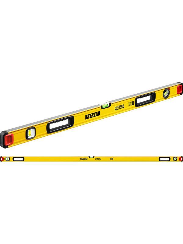 STAYER PRO STABIL, 2000 мм, усиленный профиль, уровень с поворотным глазком, Professional (3471-200)