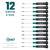 KRAFTOOL Precision-12, 12 предм., для точных работ, набор отверток (25689)