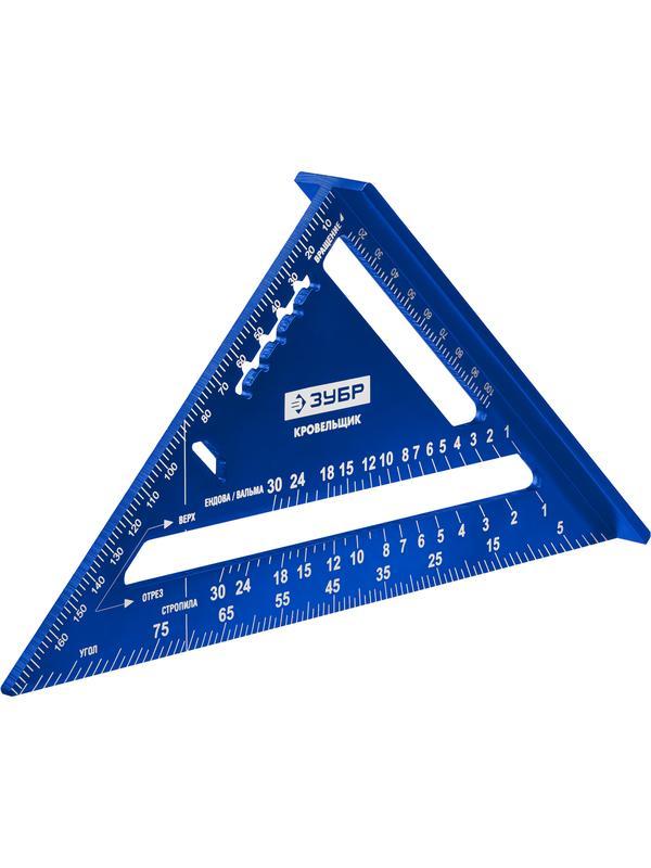 ЗУБР Кровельщик, 180 мм, 5-в-1, универсальный кровельный угольник, Профессионал (34391-18)