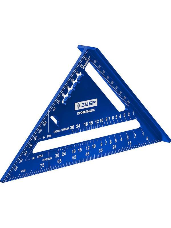 ЗУБР Кровельщик, 180 мм, 5-в-1, универсальный кровельный угольник, Профессионал (34391-18)