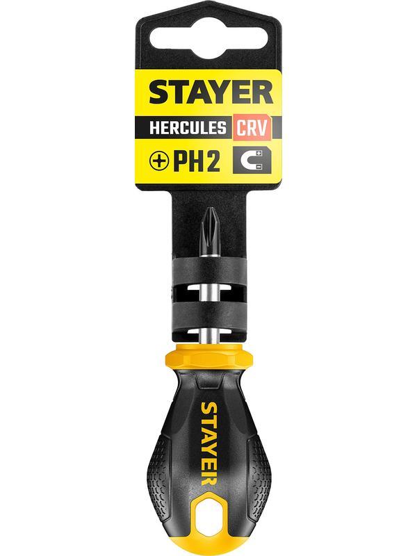 STAYER Hercules, PH2 x 38, отвёртка (2510-38-2)