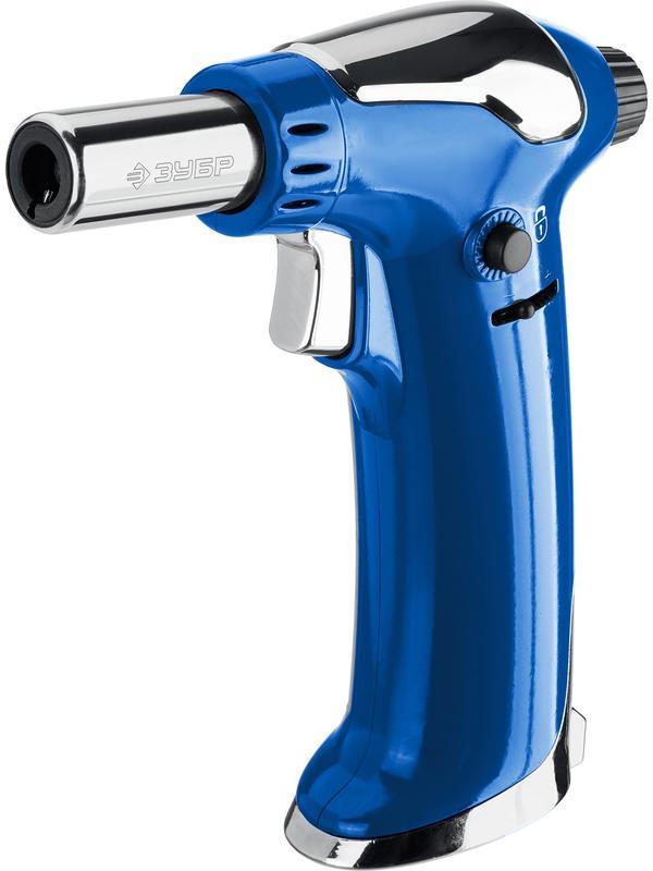 ЗУБР АГ-17, 1300°C, автономная газовая горелка с пьезоподжигом, Профессионал (55518)