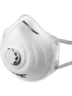 ЗУБР ФК-99, класс защиты FFP3, коническая, фильтрующая полумаска с клапаном выдоха (11163-3)