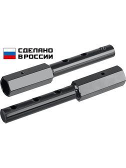 ЗУБР УД-3, НЕХ 32 - круг 30 мм, 2 шт., удлинитель (707107-3)