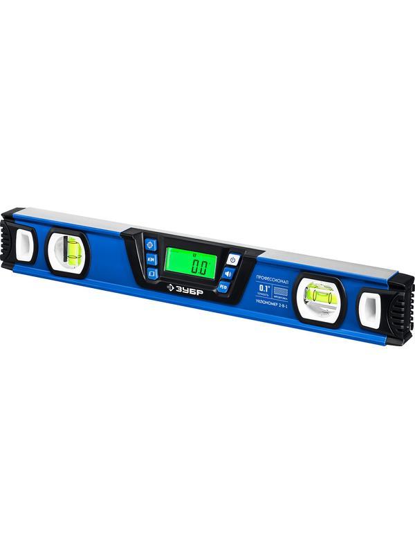 ЗУБР 400 мм, 0-90°, ±0,2°, уровень-уклономер, Профессионал (34286)