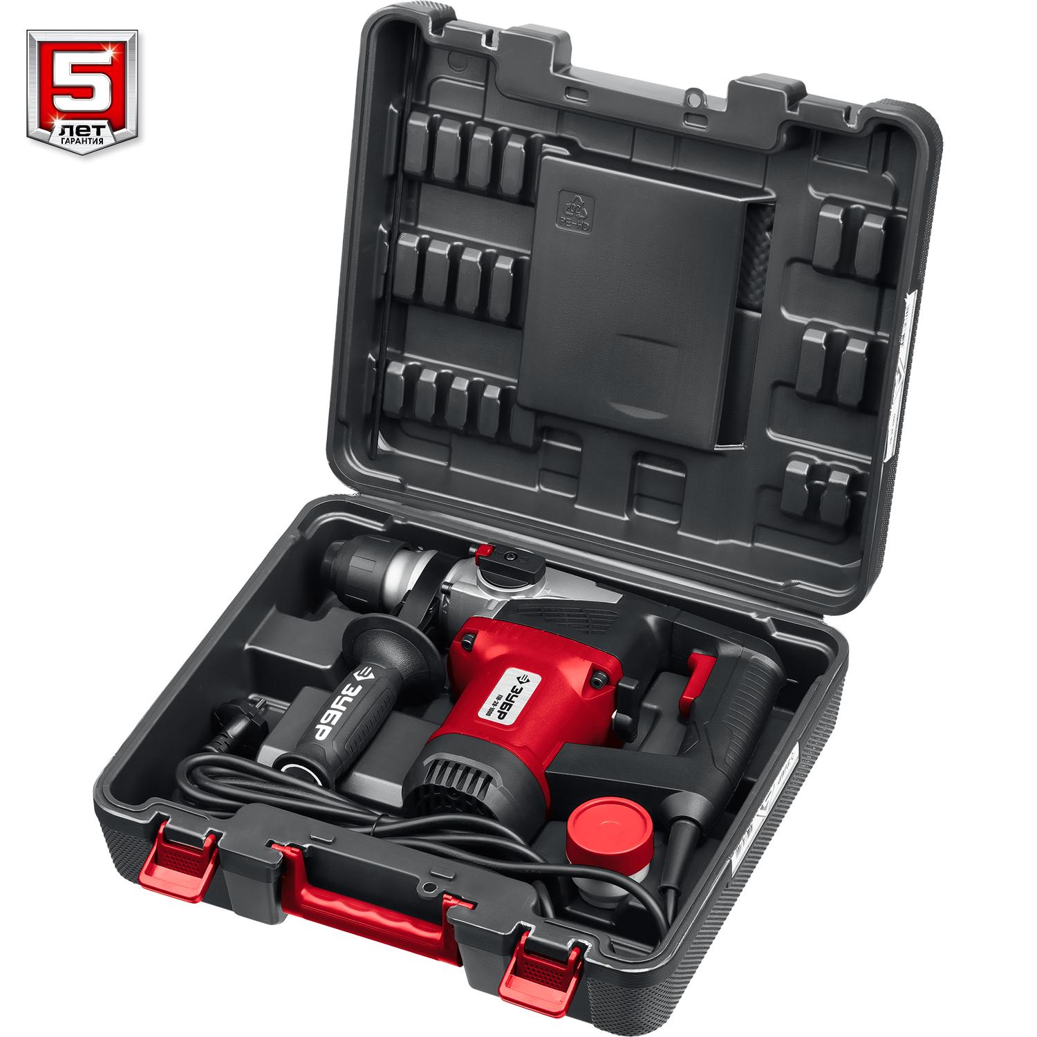 Перфоратор SDS Plus ЗУБР ПВ-28-1000 28 мм, 1000 Вт.