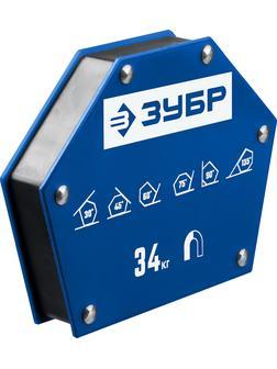 ЗУБР УМ-6, 34 кг, угольник магнитный для сварочных работ, Профессионал (40055-34)