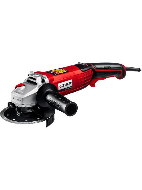 ЗУБР 1200 Вт, d125 мм, УШМ, регулировка оборотов (УШМ-125-1205 Э)