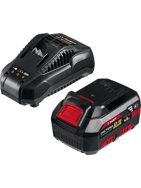 ЗУБР 10 л, 1 АКБ 4 А·ч, аккумуляторный опрыскиватель (ОПЛ-10-41)