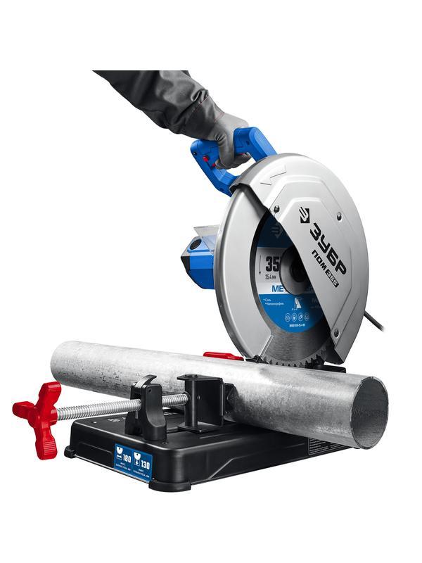 ЗУБР 355 мм, 2000 Вт, монтажная пила (отрезная), Профессионал (ПОМ-355)