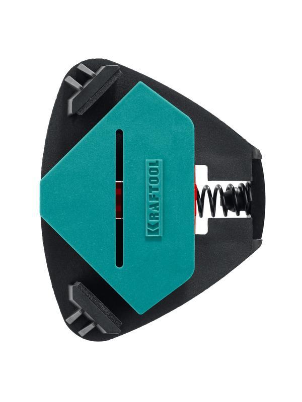 KRAFTOOL CCS, два диапазона зажима 10 - 22/22 - 40 мм, 2 шт, пружинный угловой зажим (32205)