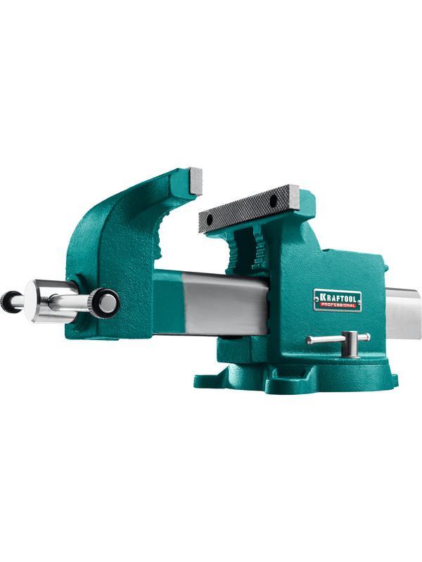 KRAFTOOL Steel, 100 мм, стальные слесарные тиски (32701-100)