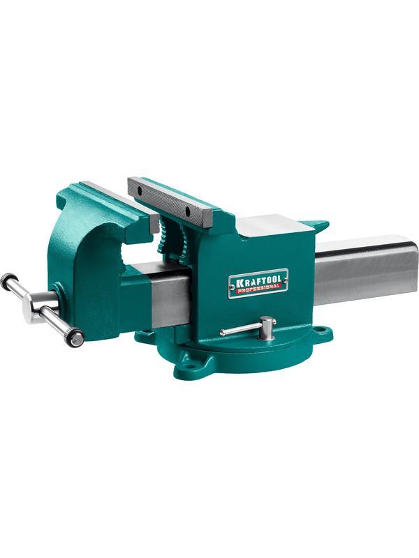KRAFTOOL Steel, 200 мм, стальные слесарные тиски (32701-200)