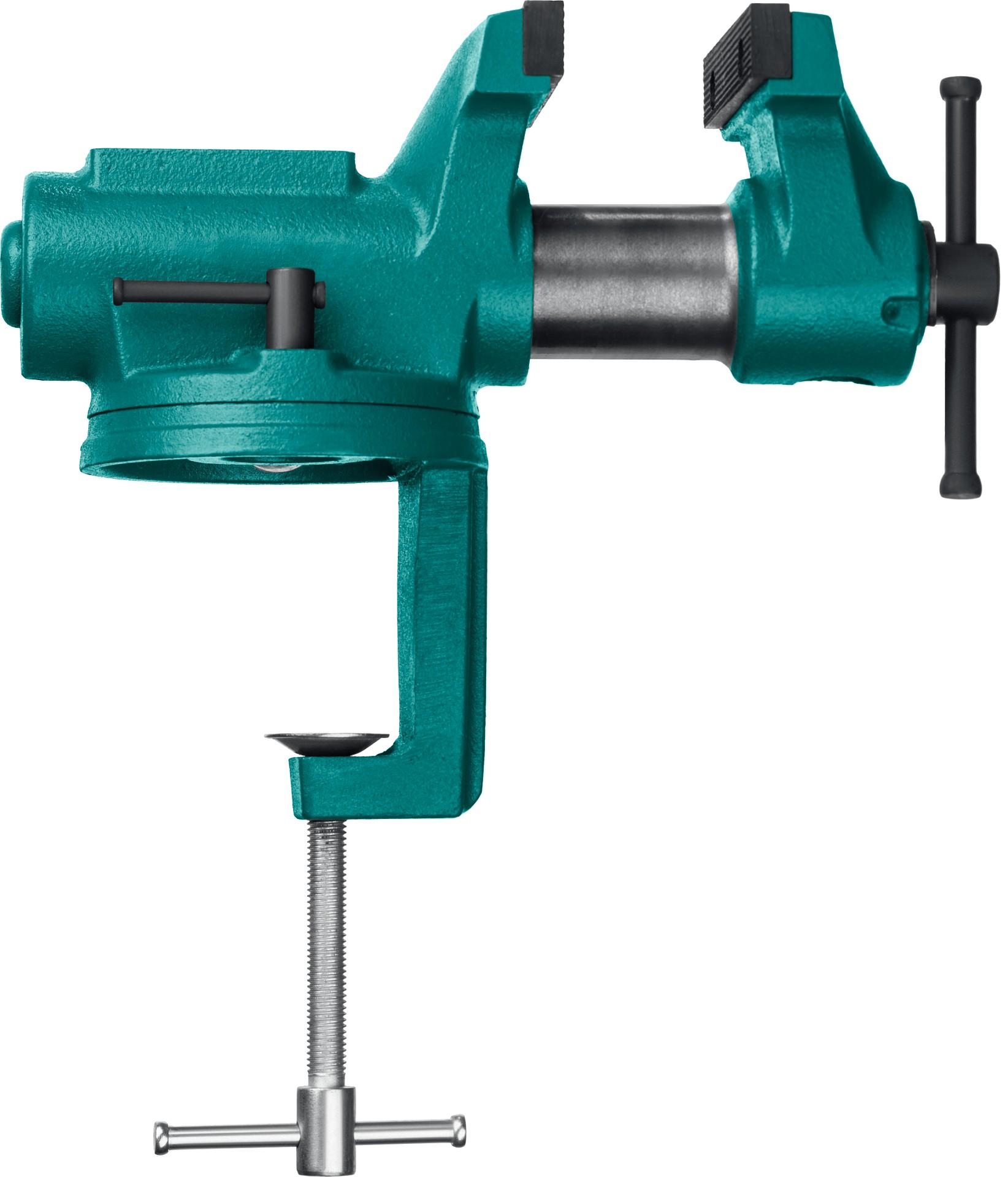 KRAFTOOL 100 мм, универсальные мобильные тиски (32710-100)