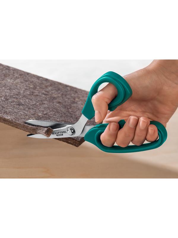 KRAFTOOL KEVLAR, 205 мм, технические ножницы по кевлару и стекловолокну (23207)
