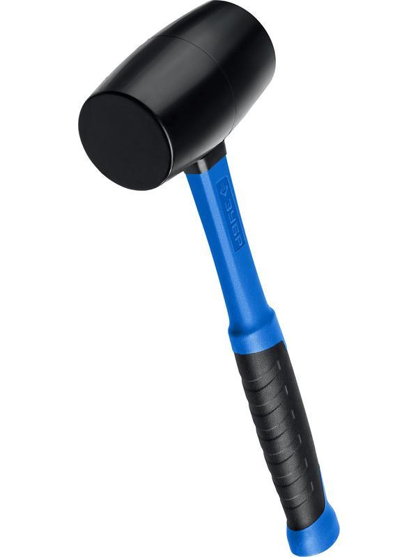 ЗУБР 680 г, чёрная, резиновая киянка, Профессионал (20532-680)