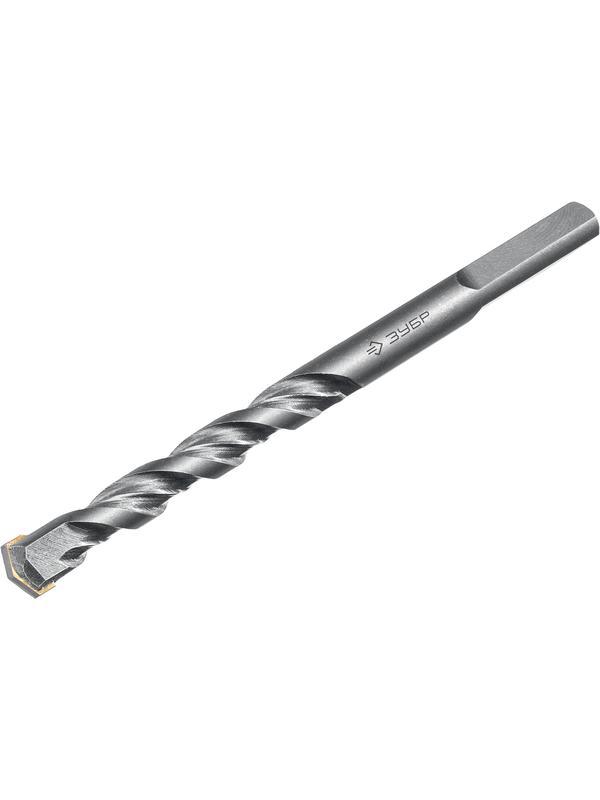 ЗУБР 8 x 120 мм, трехгранный хвостовик, сверло по бетону усиленное, Профессионал (2916-120-08)