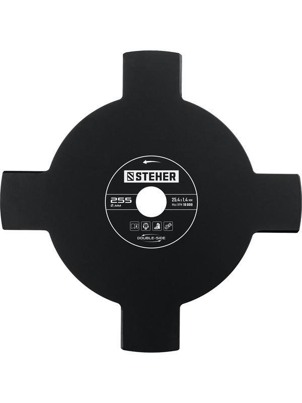 STEHER TB-4, 255 мм, 4T, нож для триммера (75135)