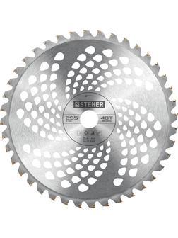 STEHER TBН-40, 255 мм, 40T, нож для триммера (75140)