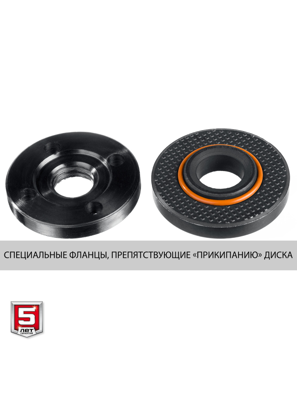 Угловая шлифовальная машина (Болгарка) ЗУБР УШМ-125-1105 ЭТ, регулировка оборотов / d125 мм. / 1100 Вт.