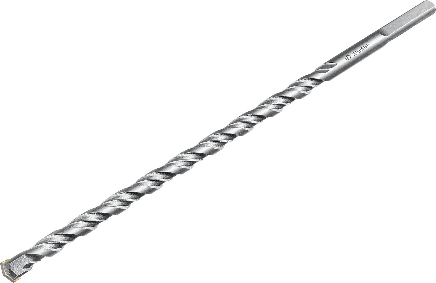 ЗУБР 6 x 200 мм, трехгранный хвостовик, сверло по бетону усиленное, Профессионал (2916-200-06)