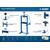 ЗУБР ПГН-10, 10 т, гидравлический пресс с гидронасосом и манометром, Профессионал (43072-10)