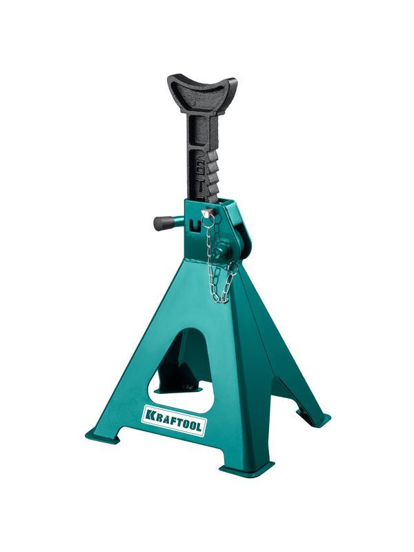 KRAFTOOL S-PIN, 6 т, 415 - 605 мм, усиленная страховочная подставка со штифтом (43465-6)