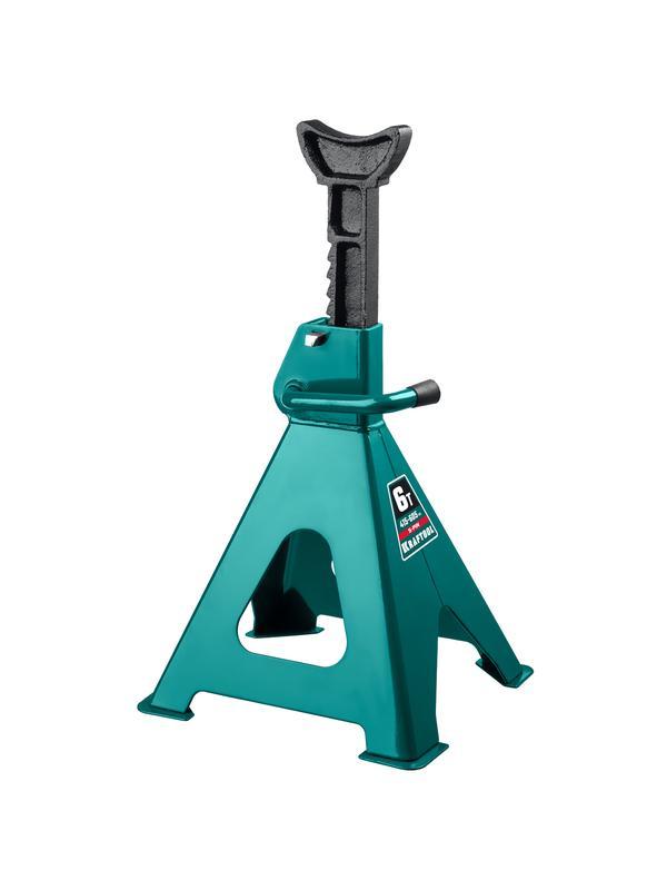 KRAFTOOL S-PIN, 6 т, 415 - 605 мм, усиленная страховочная подставка со штифтом (43465-6)