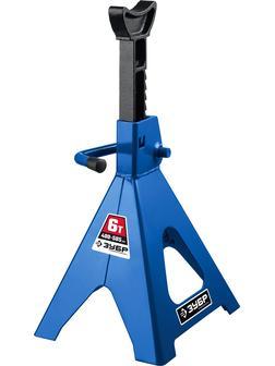 ЗУБР 6 т, 400 - 585 мм, усиленная страховочная подставка, Профессионал (43065-6)