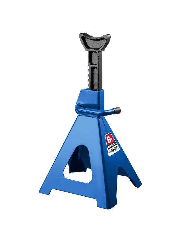 ЗУБР 6 т, 400 - 585 мм, усиленная страховочная подставка, Профессионал (43065-6)